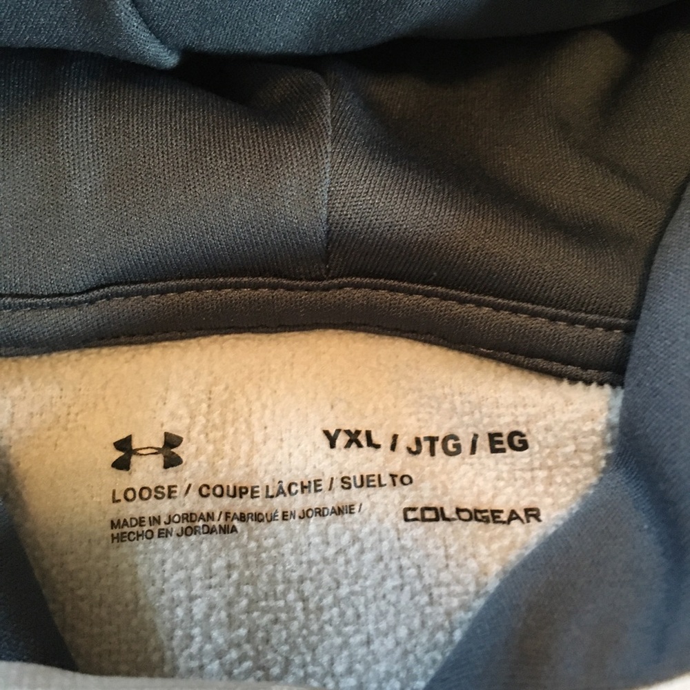 Gray Under Armour Hoodie - Picture 2 of 3